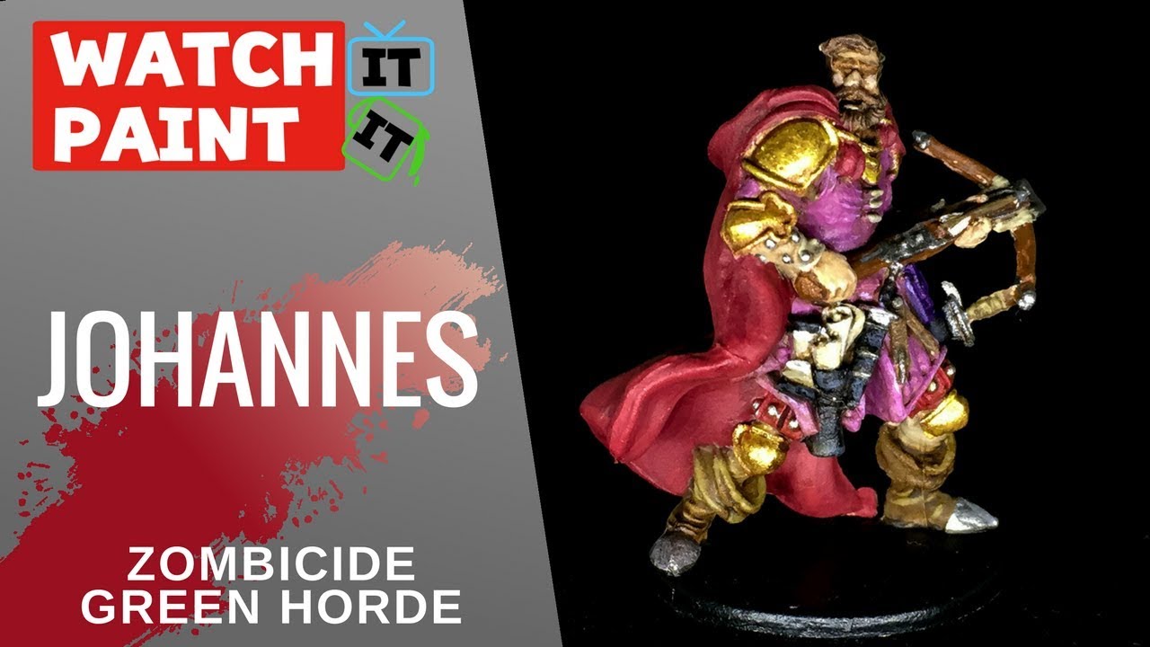 Zombicide Green Horde - Painting Johannes
