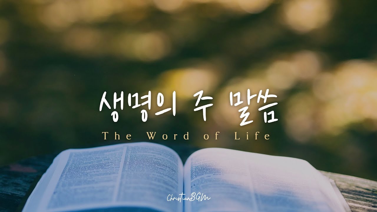 생명의 주 말씀 | 𝐓𝐡𝐞 𝐖𝐨𝐫𝐝 𝐨𝐟 𝐋𝐢𝐟𝐞 | CCM 피아노 연주