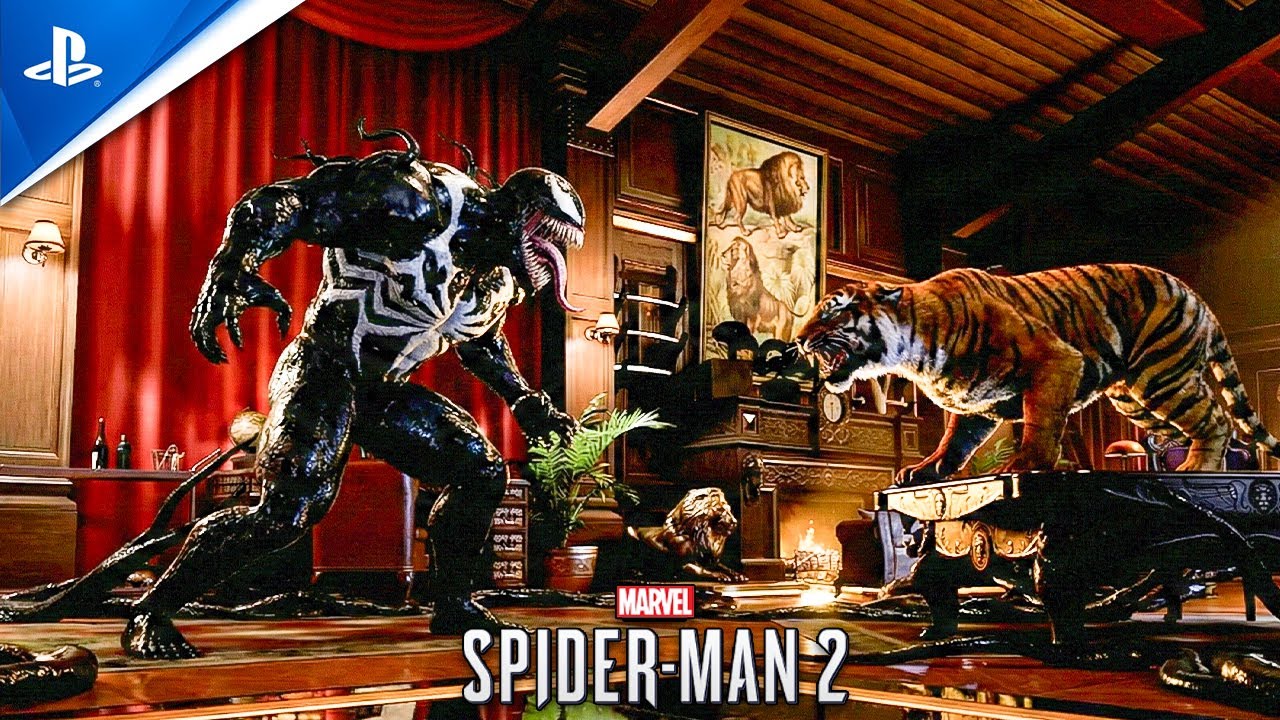 Venom Meets Dima the Tiger - Marvel's Spider-Man 2 Gameplay Walkthrough (No Commentary)