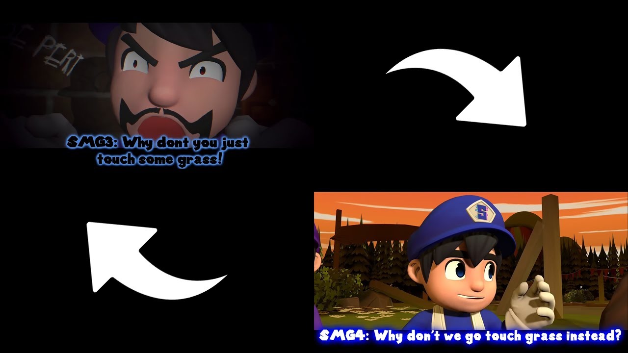 SMG4 Touches Grass!  (IGBP Reference?)