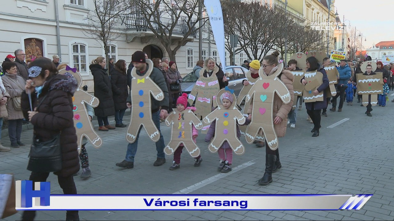 Városi farsang – ZTV Híradó 2026-02-18