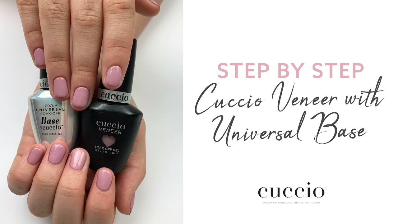 Cuccio Veneer Gel Polish Tutorial - Application using Universal Base Coat