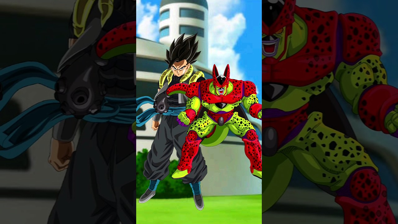 Cell Vs Xeno Gogeta |Who Is Stronger #shorts #dragonball #dbs