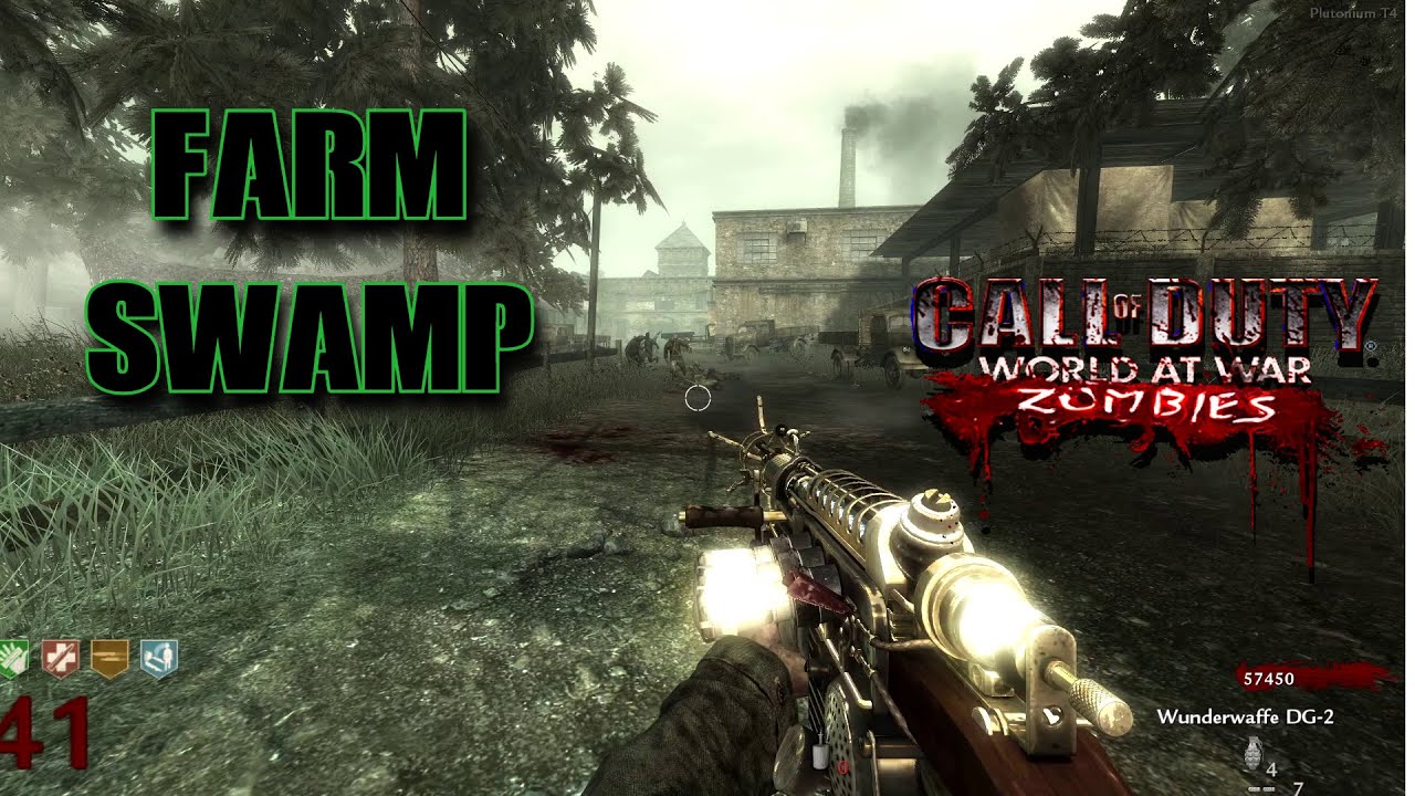 FARM SWAMP HUGE MAP (FARM OF THE DEAD | WORLD AT WAR ZOMBIES CUSTOM MAP)