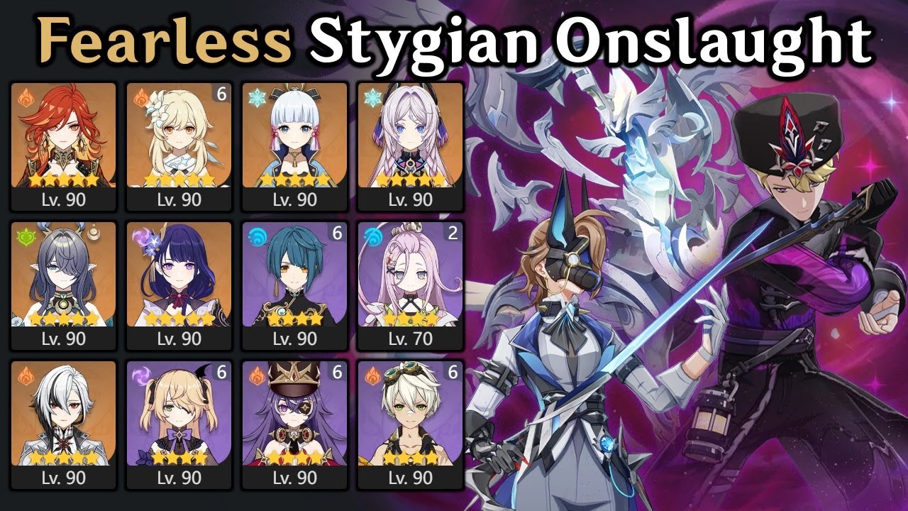 6.1 Stygian Onslaught | Mavuika Melt / Lauma Hyperbloom / Arlecchino Overload | Genshin Impact