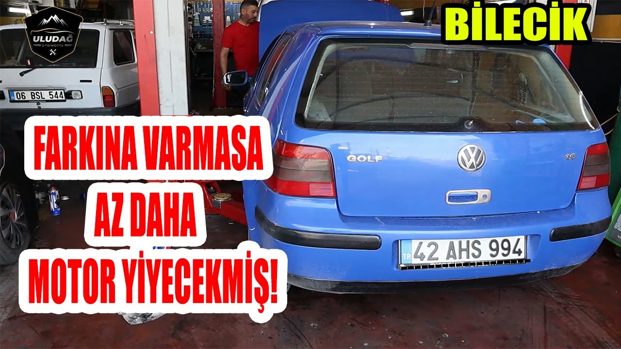 VOLKSWAGEN GOLF ROLANTİ DALGALANMASI VE YAĞ KAÇAĞI ÇÖZÜMÜ