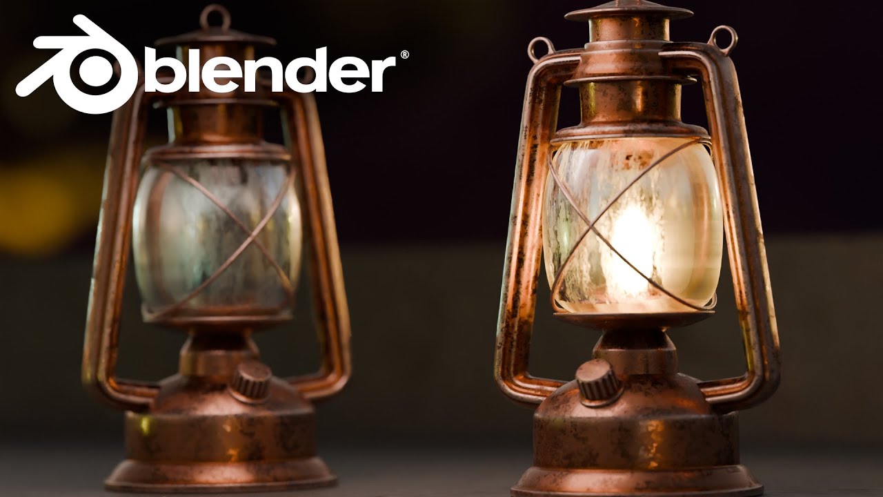 Давайте создадим этот фонарь в Blender 4.0 | Часть 1