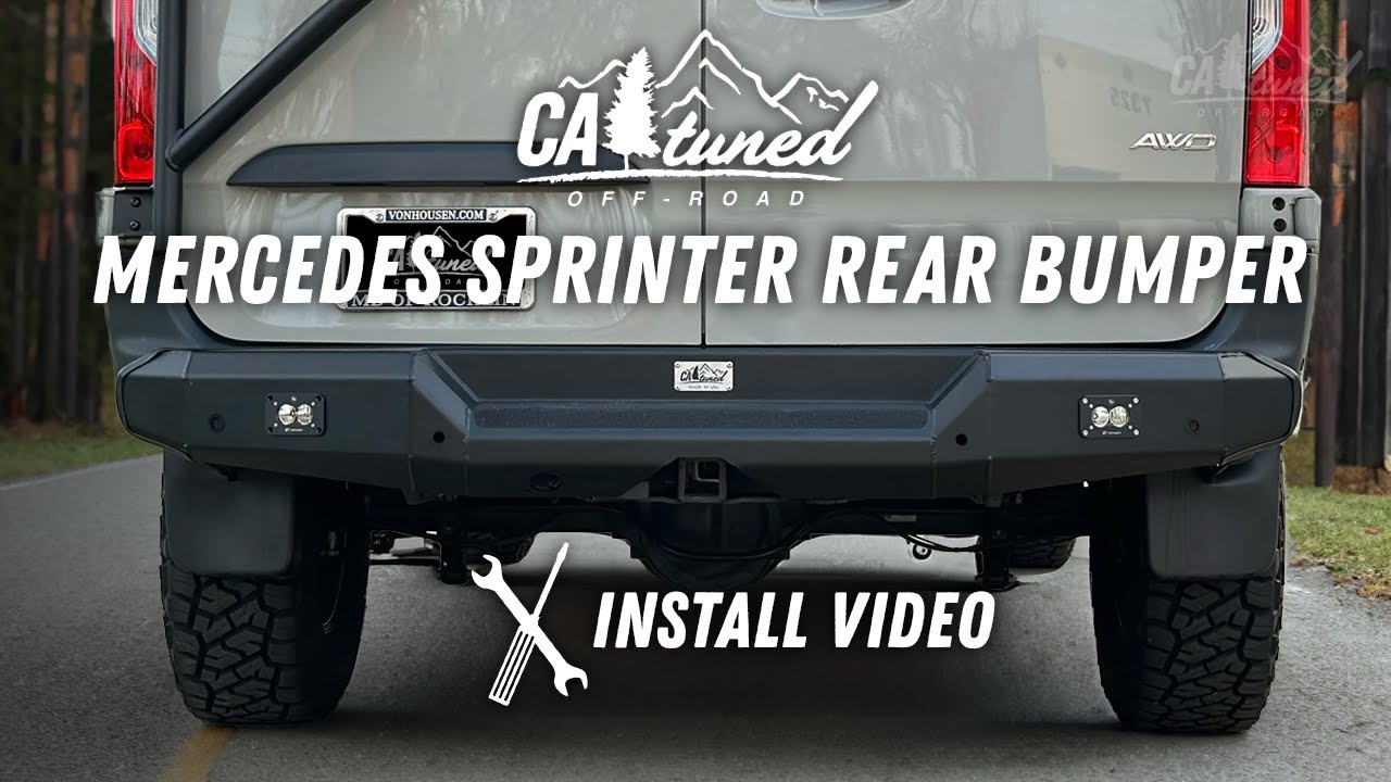 Revamp Your Ride: Easy Mercedes Sprinter Rear Bumper Installation!