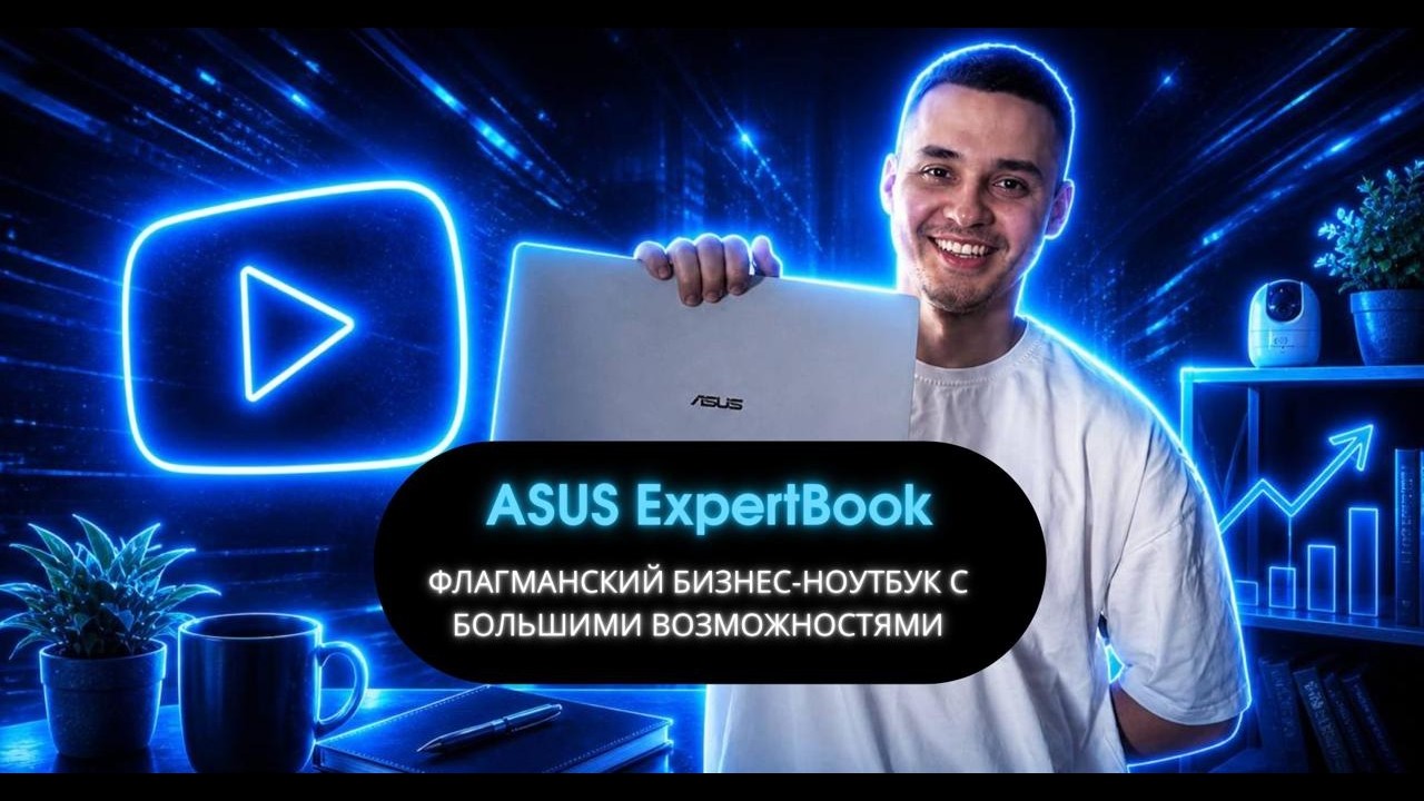ASUS ExpertBook: флагманский бизнес-ноутбук с большими возможностями