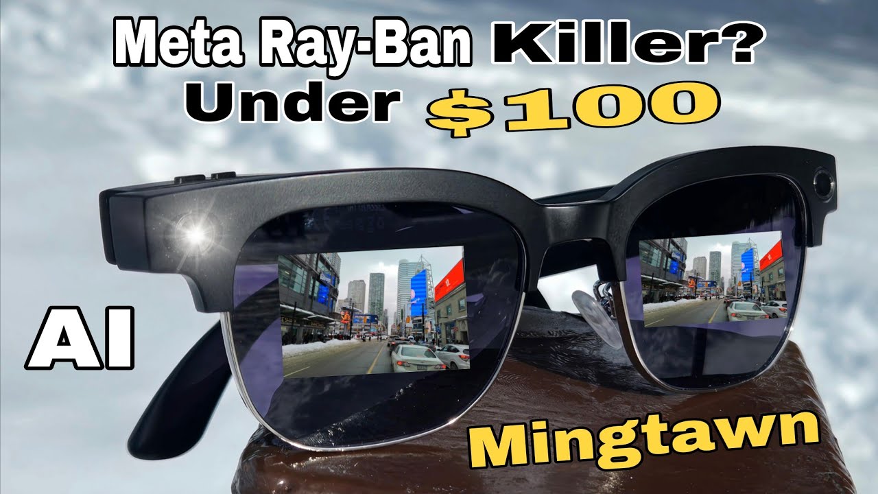 Умные очки Mingtawn AI (убийца Ray-Ban?) — лучшие умные очки до 100 долларов — на Amazon.