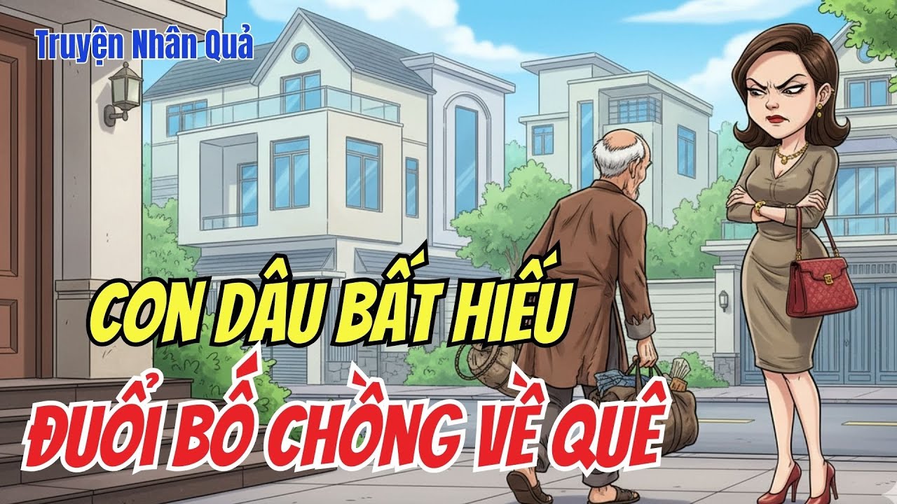 Nhân Quả Báo Ứng: Đuổi Cha Chồng Về Quê – Cái Kết Khiến Con Dâu Ân Hận Cả Đời