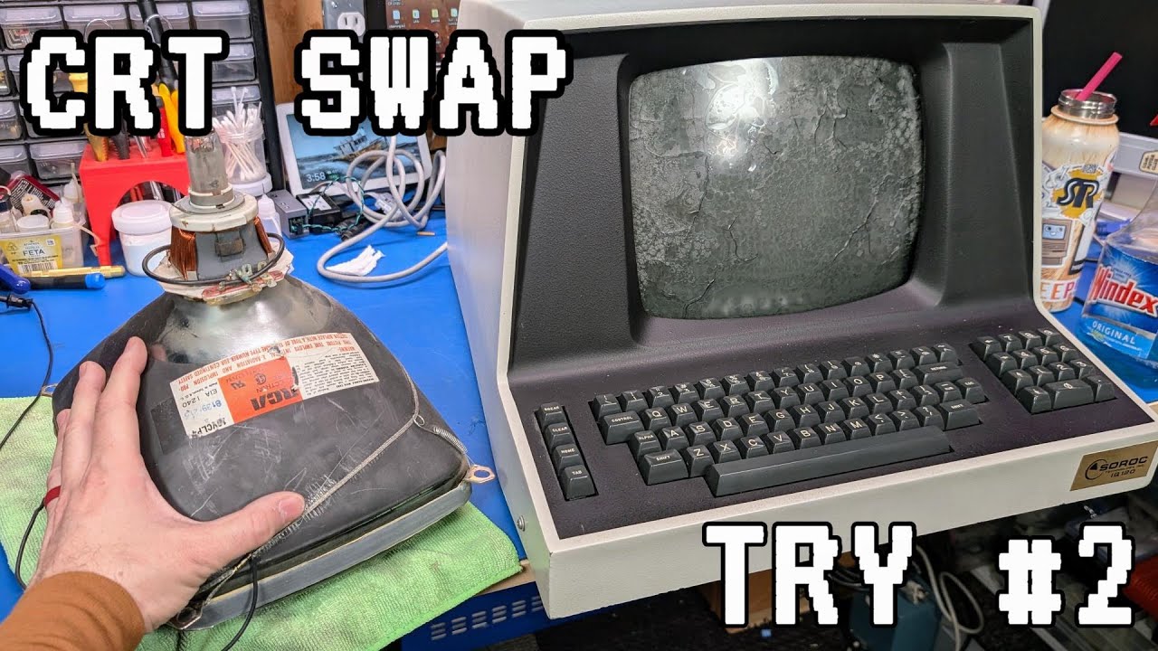 Soroc IQ 120: CRT swap try #2. Finally some success?