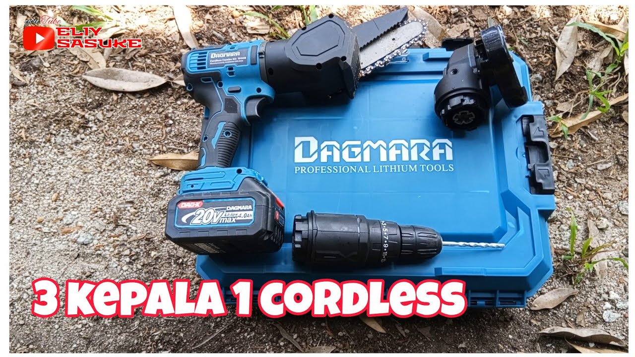 3 kepala dalam 1 cordless DAGMARA tidak menyesal kalau membelinya