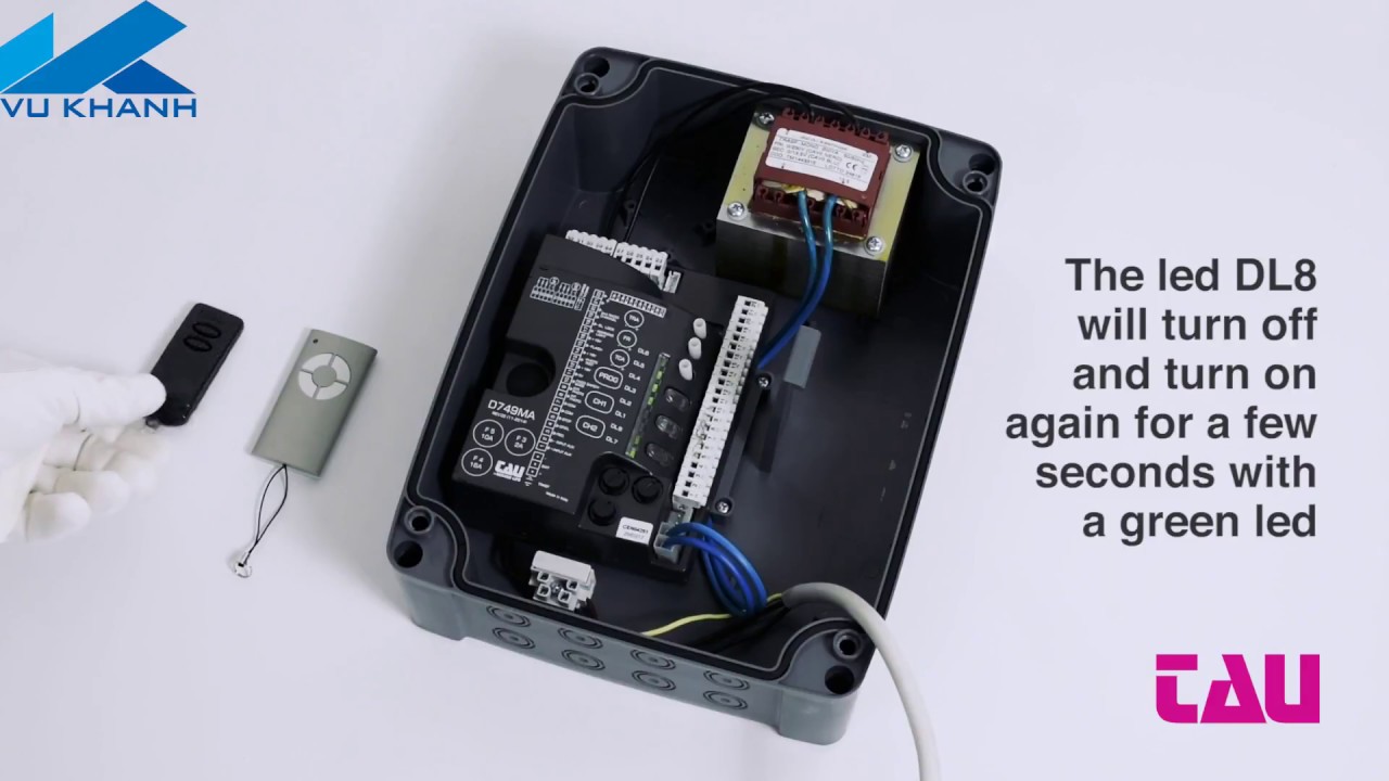 Hướng dẫn cài đặt remote trên | Diamond control boards D749MA - K126MA - K206MA TAU Italia,