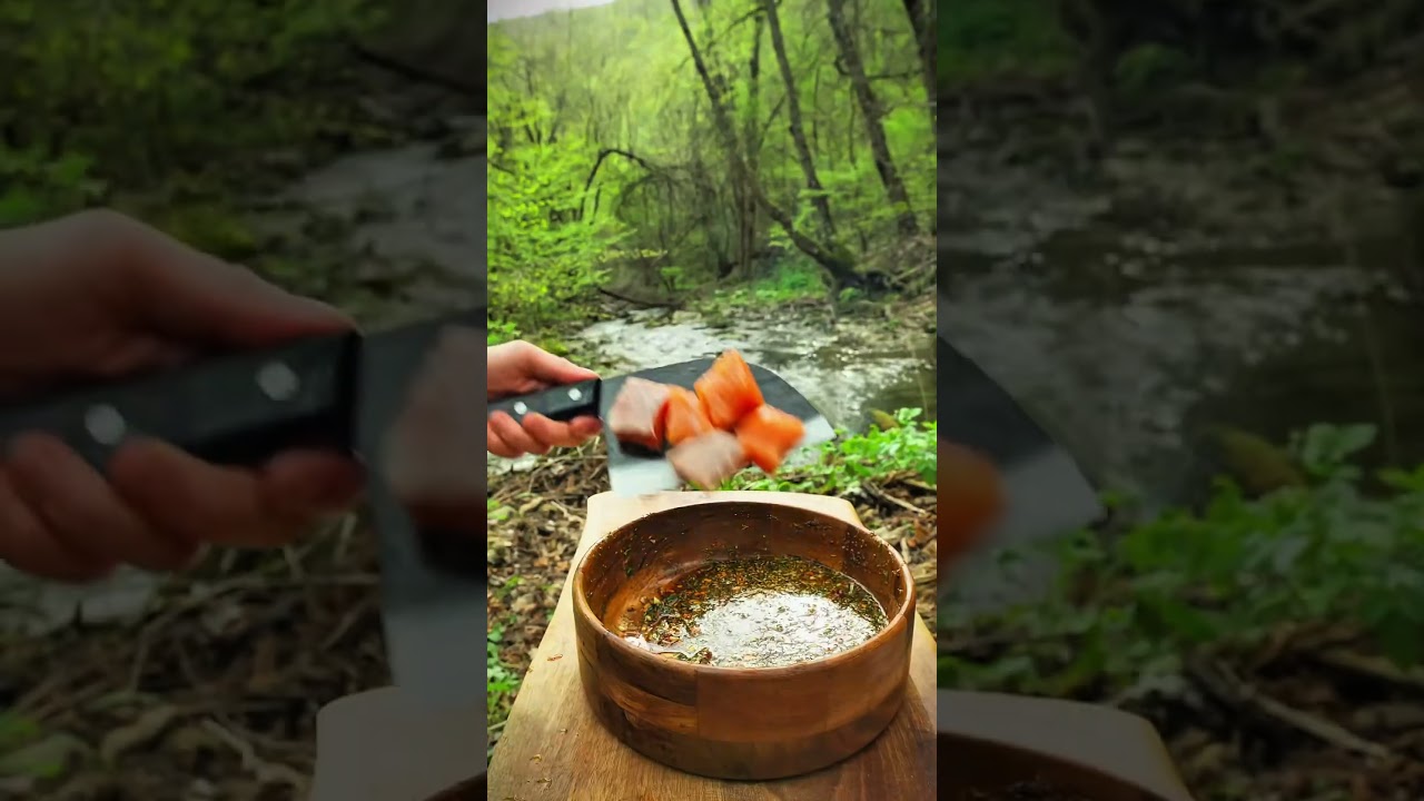 #outdoorcooking #campinginmountains #cookinginnature #grilledfishrecipe