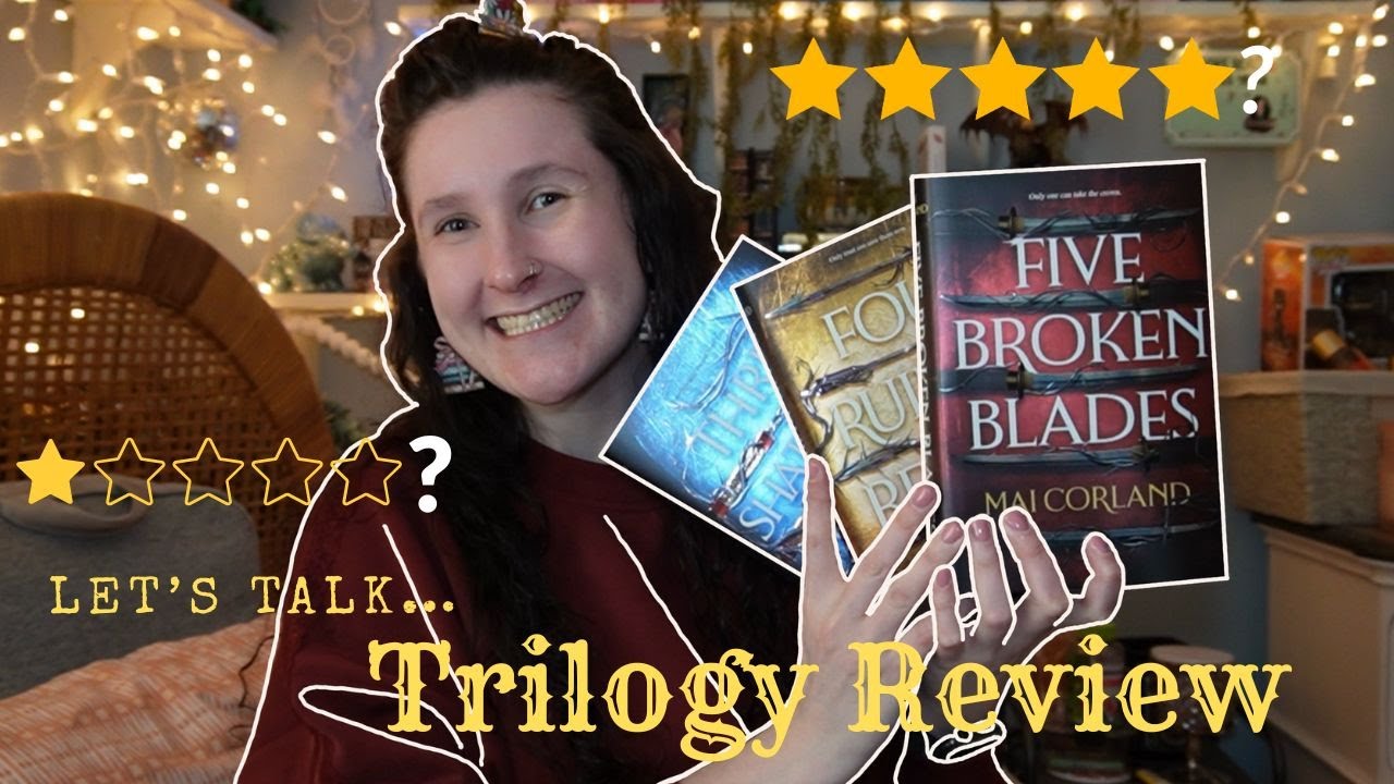 I Could NOT Shut Up About the Five Broken Blades Trilogy ⚔️📚 | Full and Honest Review