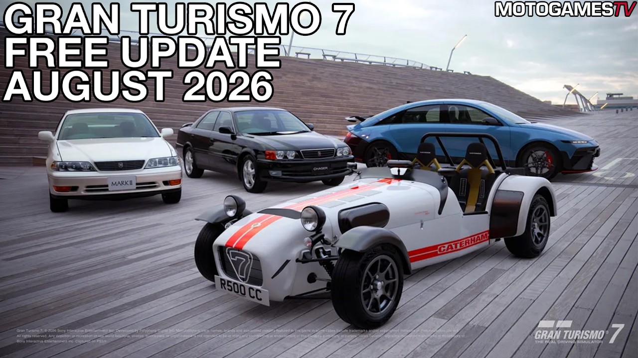 Gran Turismo 7 - August 2026 Free Update (Update 1.71) Trailer & Screenshots