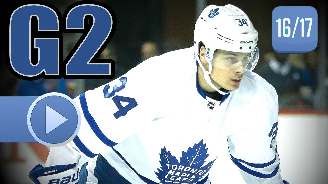 Toronto Maple Leafs vs Washington Capitals. 2017 NHL Playoffs. Round 1. Game 2. 04.15.2017 (HD)