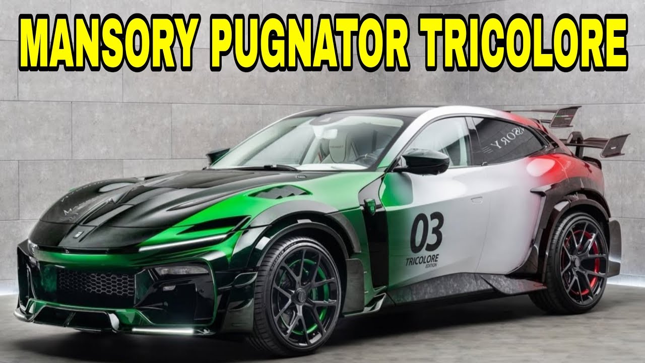 The Mansory Pugnator Tricolore Is… a Bit Much