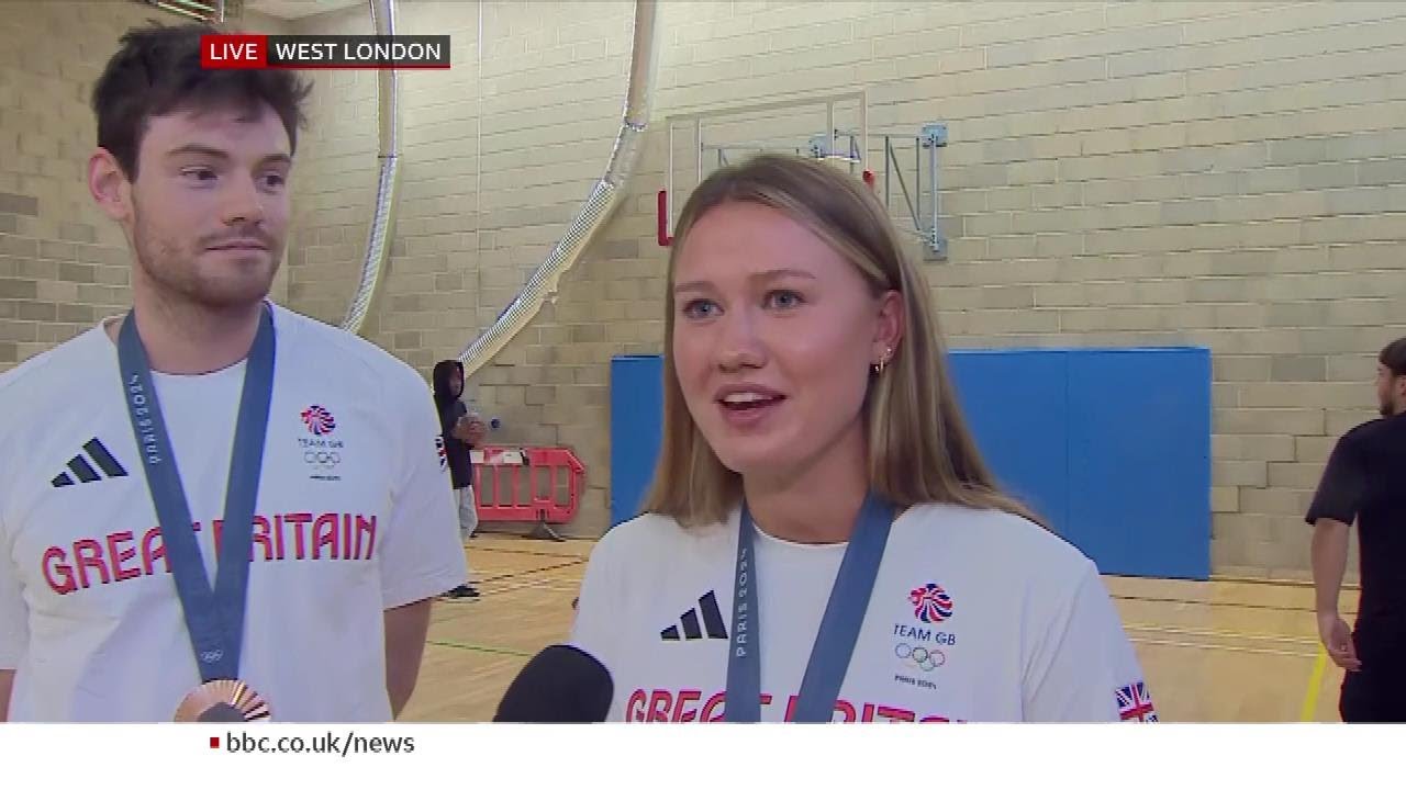 Lola Anderson (Women’s Quadruple Sculls), Freddie Davidson On BBC Breakfast [13.08.2024]