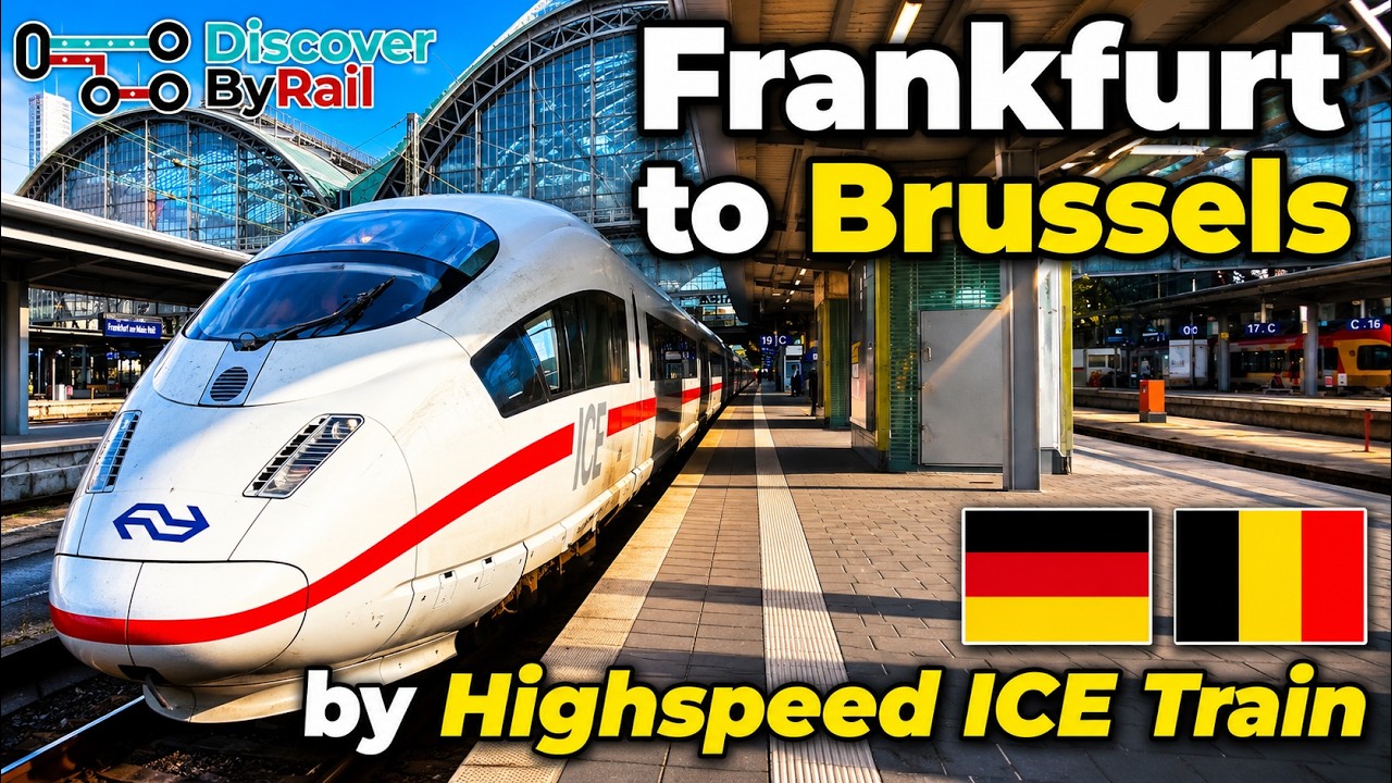 Frankfurt to Brussels by Highspeed ICE Train