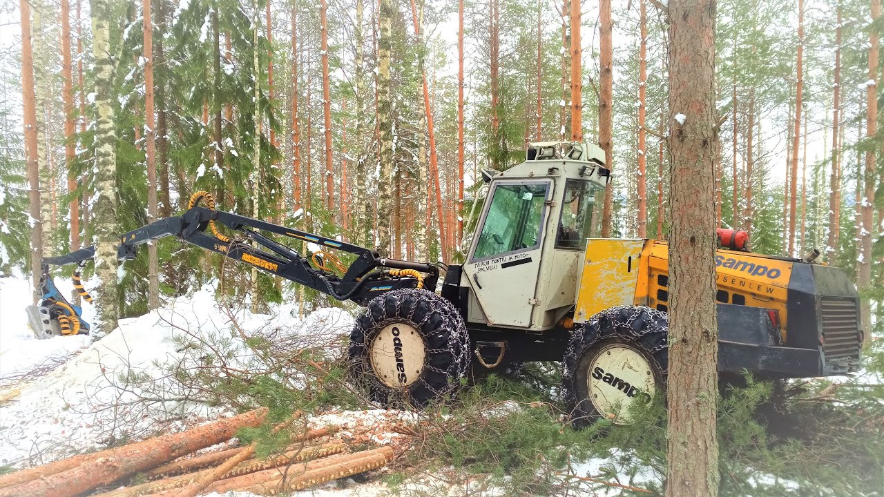 Sampo-Rosenlew 1046 sekametsässä, osa 2/3. 🌲🌳🌲🌳
