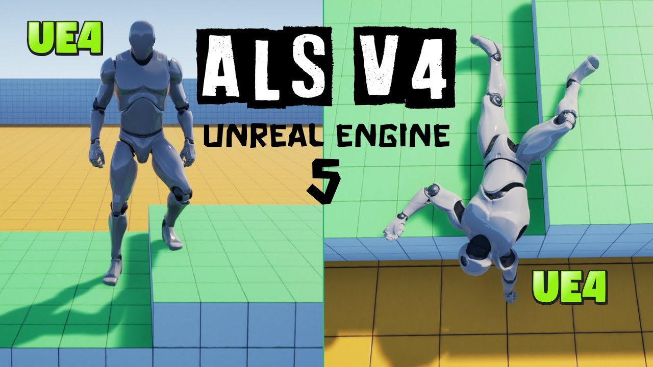 [OLD AND UNSTABLE] - UE4 to ALSv4 | Advanced Locomotion System V4 to Unreal Engine 5