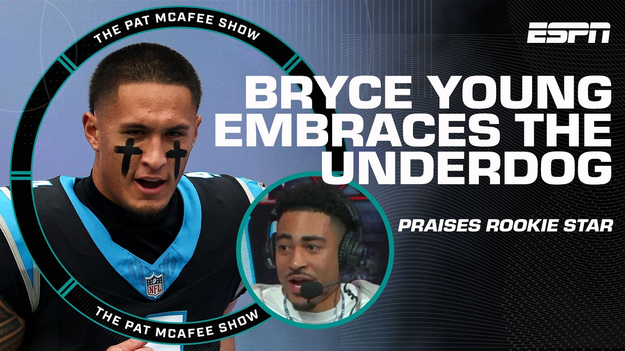 Bryce Young says rookie phenom Tet McMillan made his life easier 👏 | The Pat McAfee Show