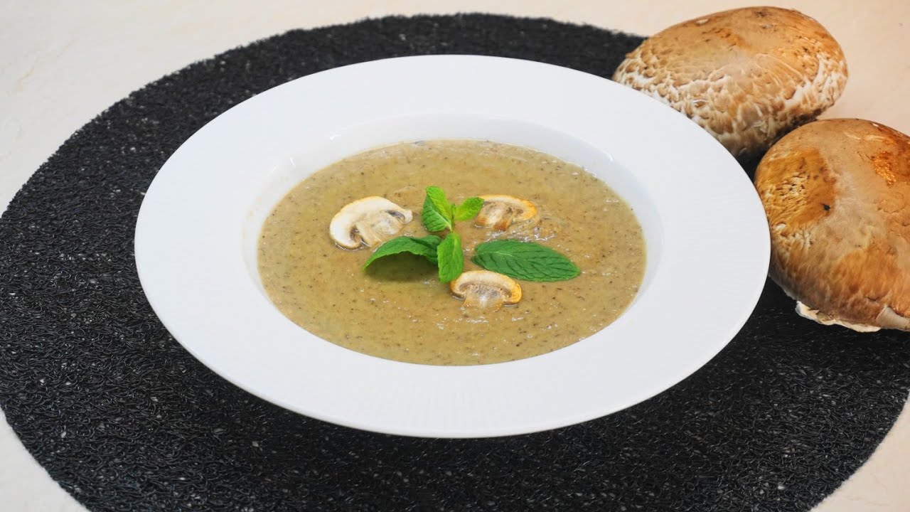 Μανιταρόσουπα σπιτική! - homemade mushroom soup | Greek Cooking by Katerina