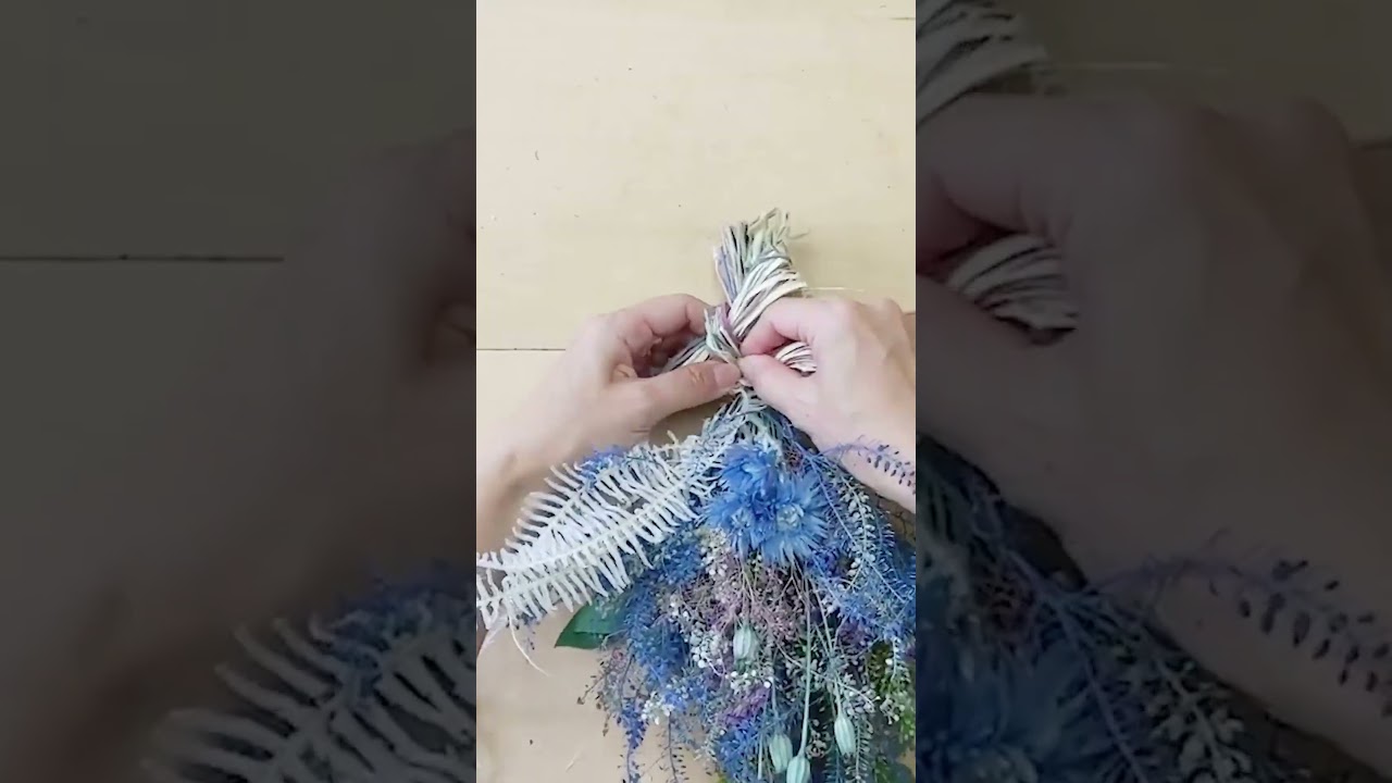 ラフィアリボンの結び方  むずかしいラフィアリボンの扱い方を紹介してます。 