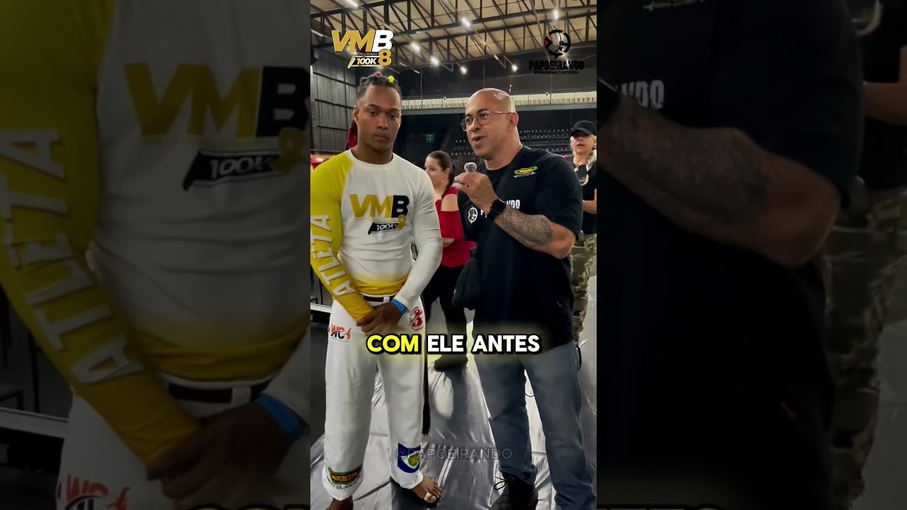 Atleta Caputino no VMB 8 #vmb #capoeira #shorts