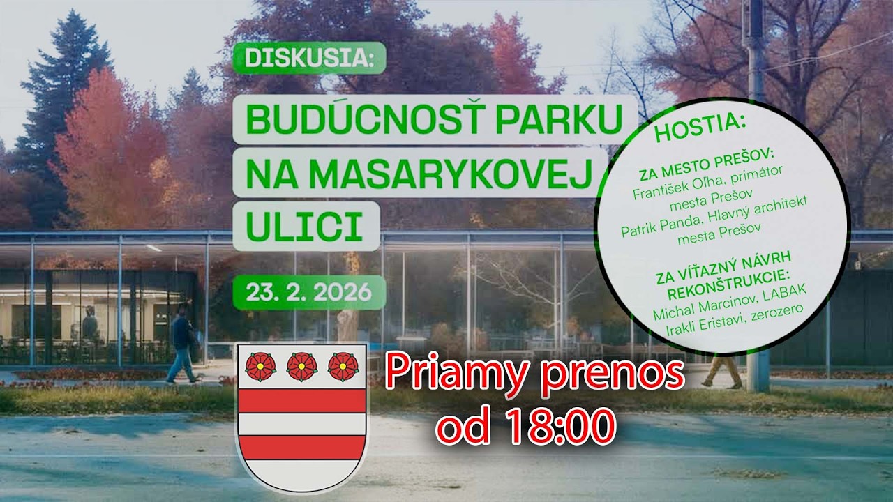 Diskusia: Budúcnosť parku na Masarykovej ulici