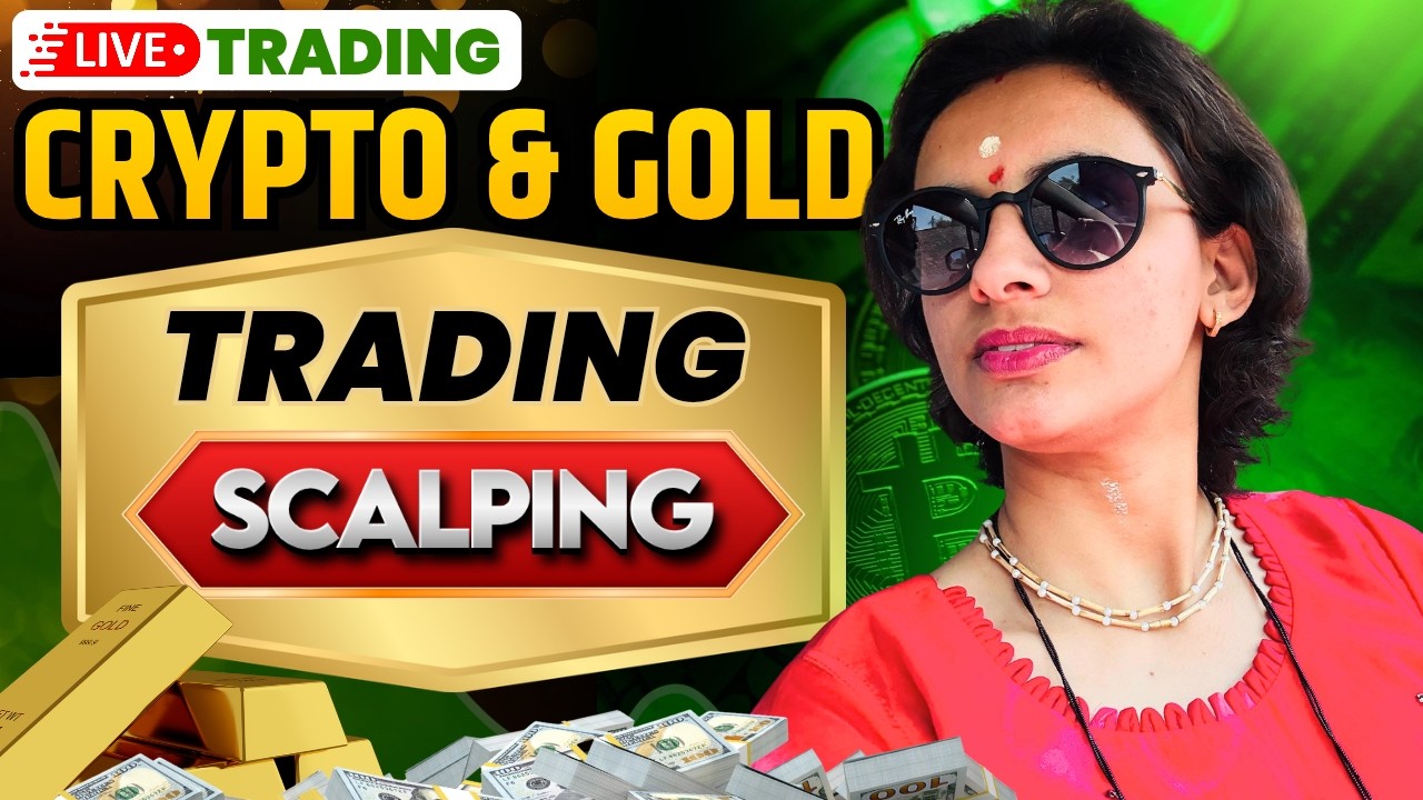 Crypto & Gold Live Analysis || 09 Feb || @balrajtradingtech