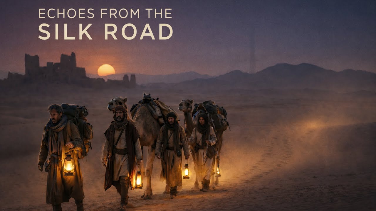 Echoes from the Silk Road (2.5 Hour Continuous Mix) | Cinematic Desert Ambient