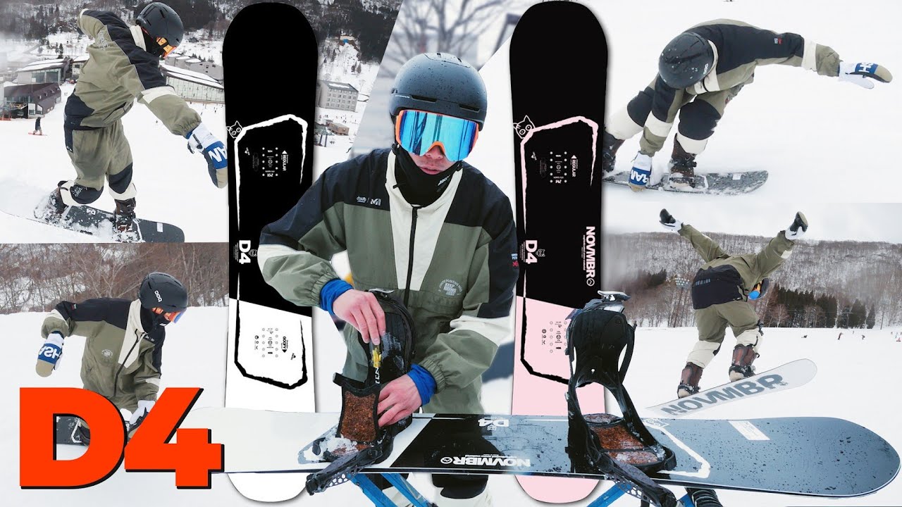 November最長青的雪板？! D4來啦 | 滑雪器材評測 Gear Test
