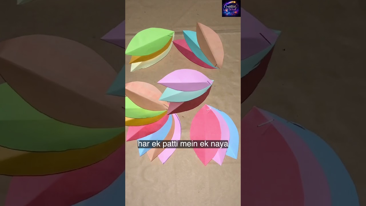 How to make Beautiful Paper Art Flower 🌼 