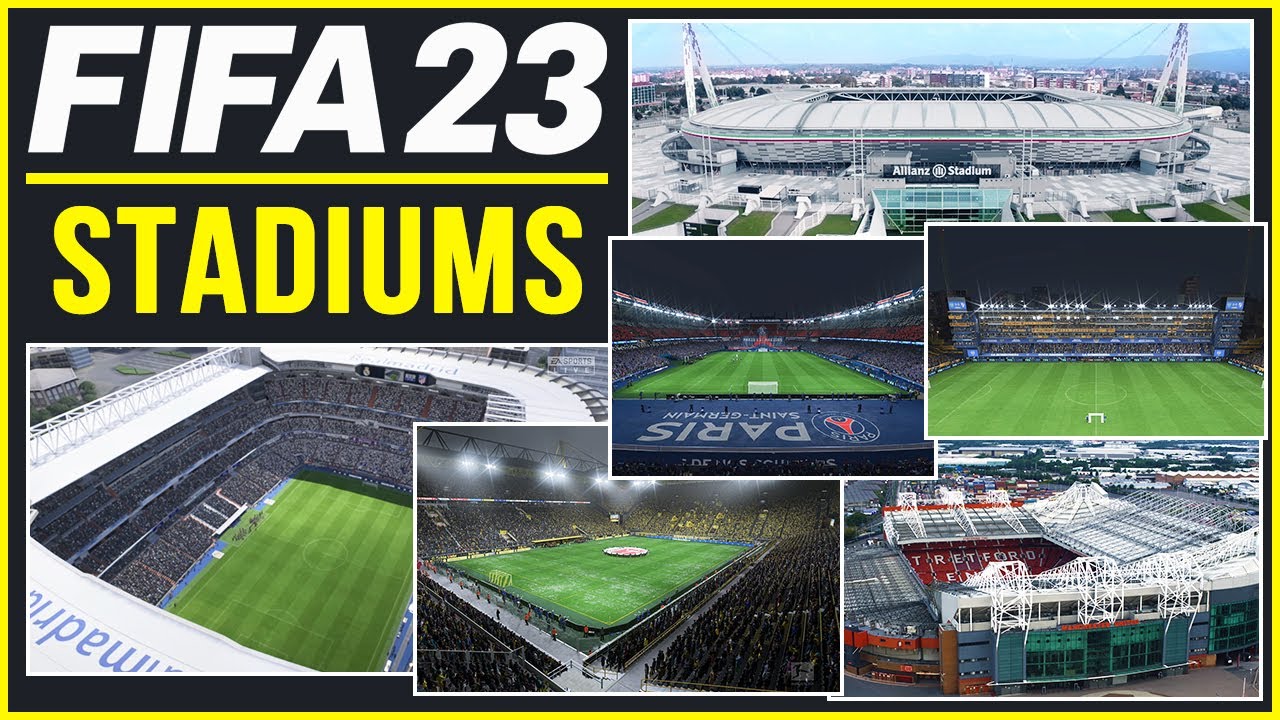 FIFA 23 | ALL 105 LICENSED STADIUMS ft. NEW & MORE