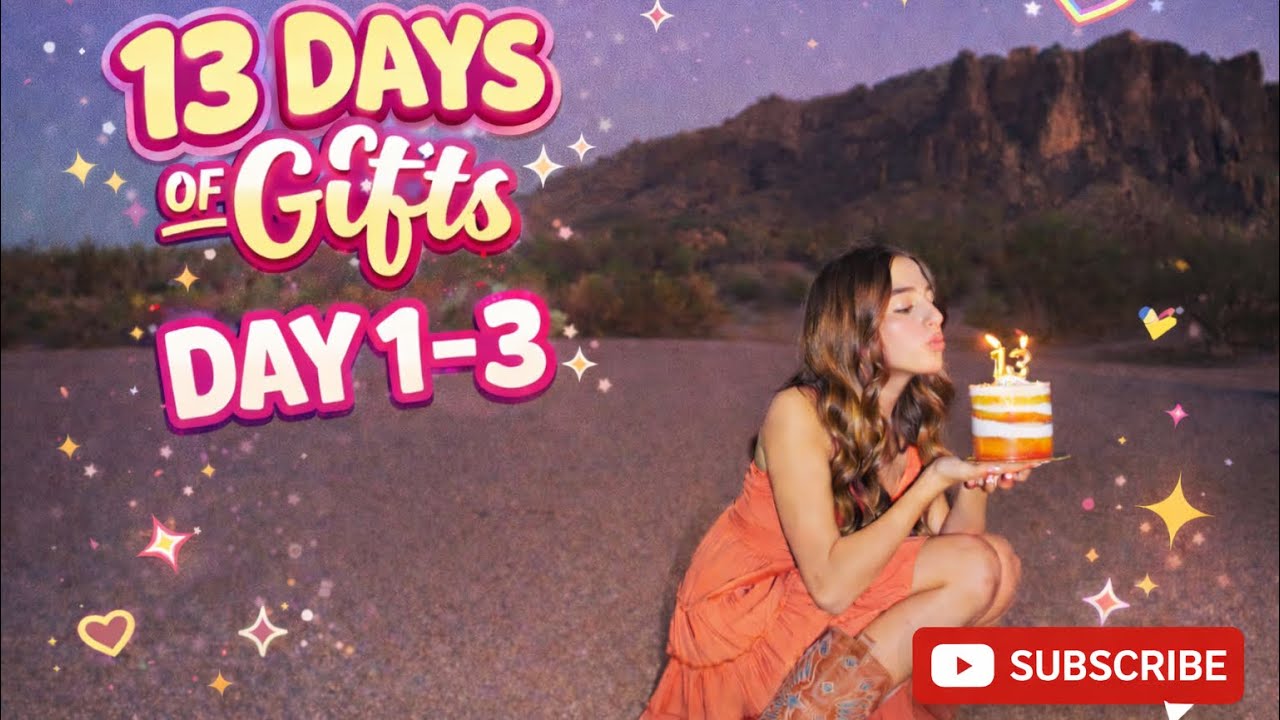 13 Days of Surprises 🎁 Day 1–3 | Counting Down to Adora’s Birthday 🎂 