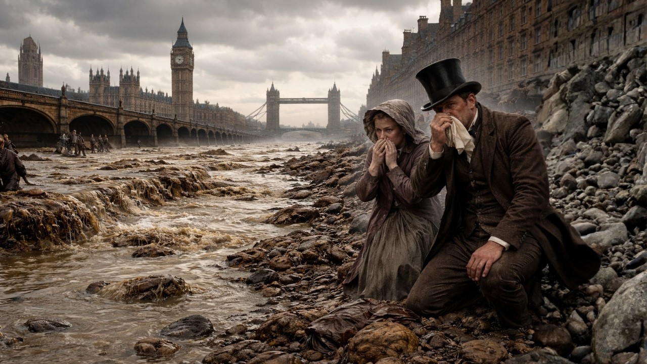 The Great Stink of 1858: When London Literally Drowned in Feces