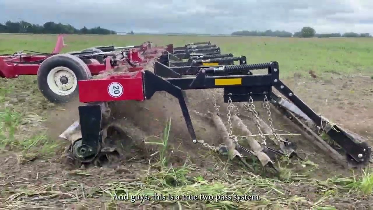 C3-7000 and Quadra-Till 200 |  2 pass tillage system