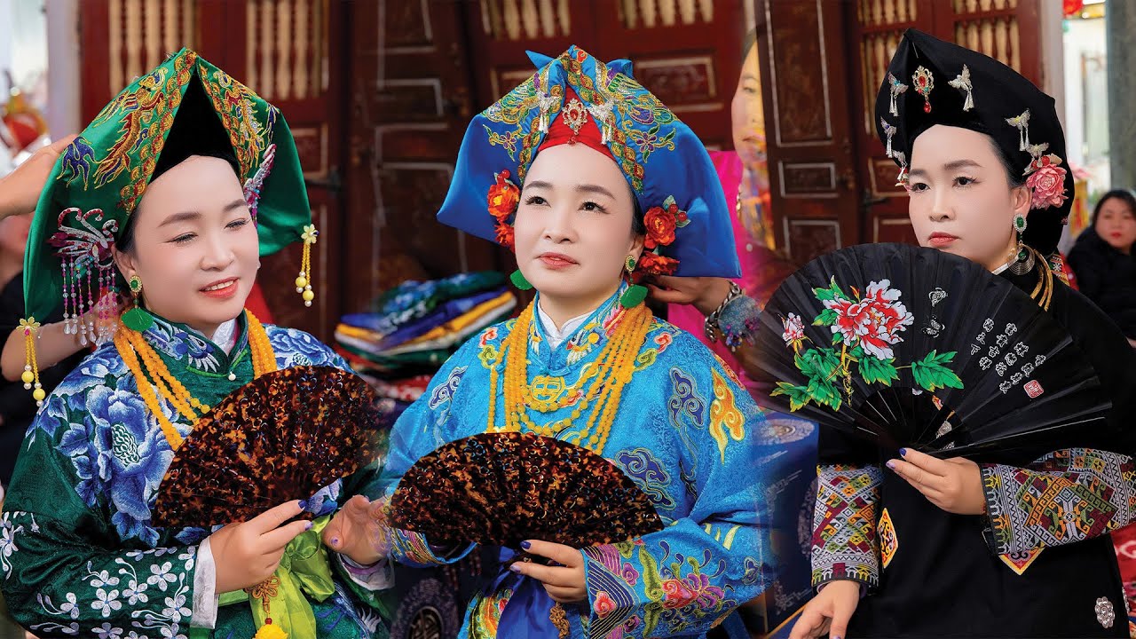 Cô Đồng: Thu Hòa  - Loan Giá Tại Đền Cô Bơ Lục Bình - Lạng Sơn - HD 1