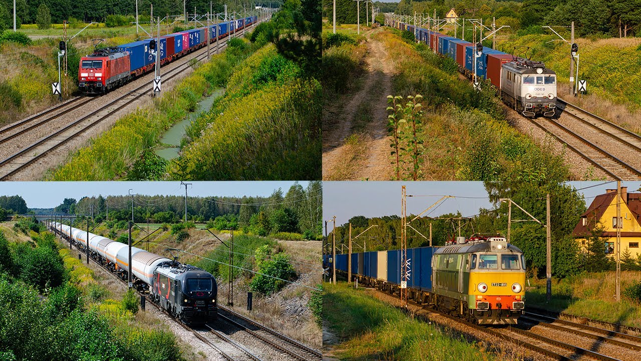 ET22-895 i inne na SŁ | Pociągi Jaźwiny