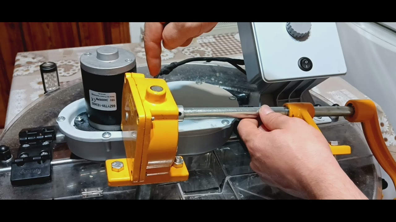 Modificare centrifugă manuală în electrică