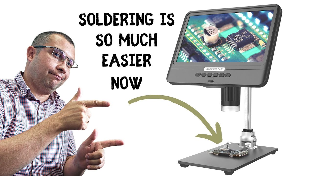 Real life Test of Digital Microscope Andonstar AD208