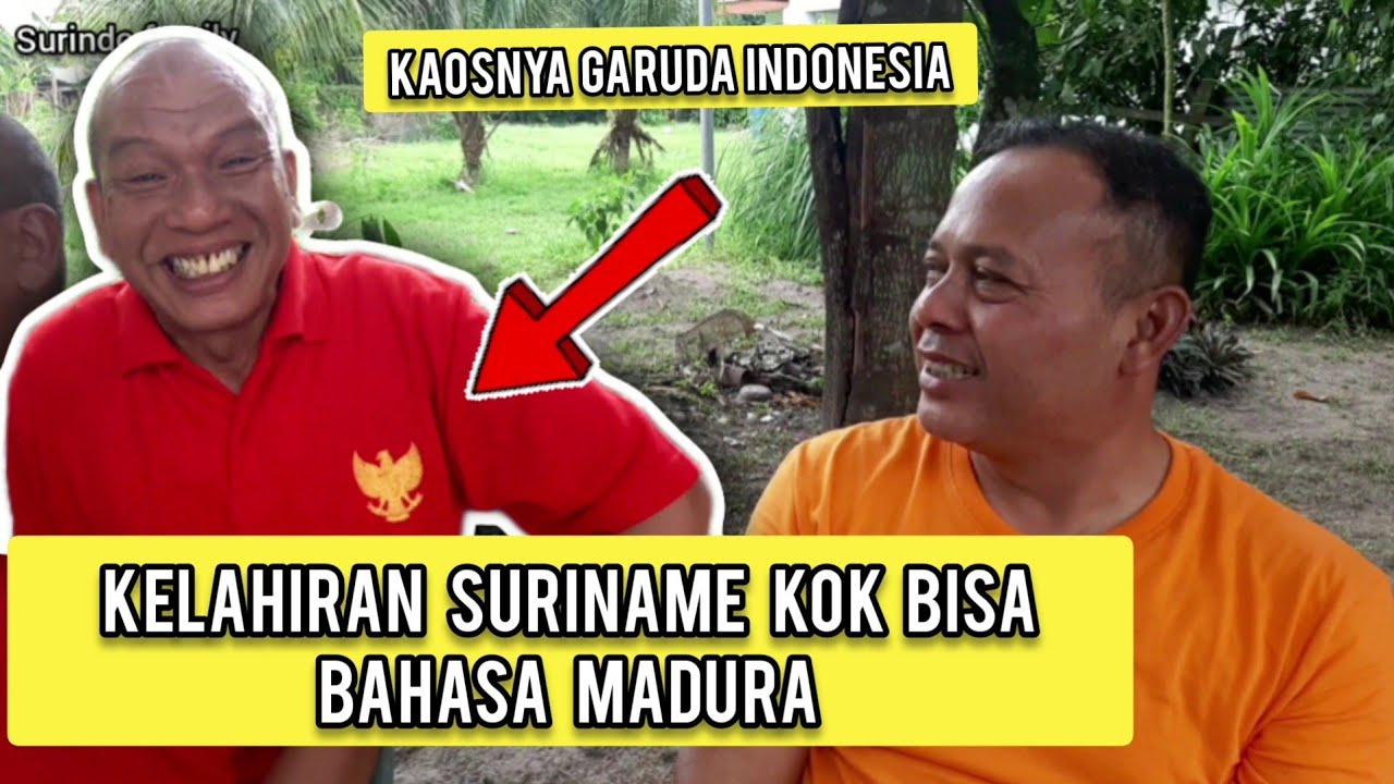 BIKIN SYOK‼KETURUNAN JAWA SURINAME TAPI PAKAI BAHASA MADURA 