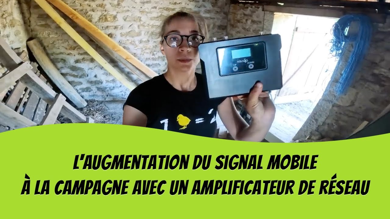 ✅ Amplificateur de signal mobile - Installation DIY simple comme bonjour