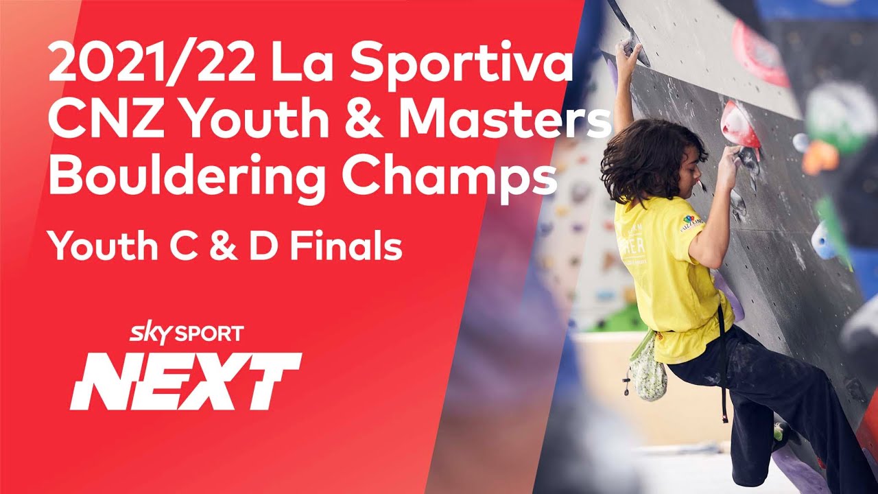 Youth C & D Finals | 2021/22 CNZ La Sportiva Youth & Masters Bouldering Championships