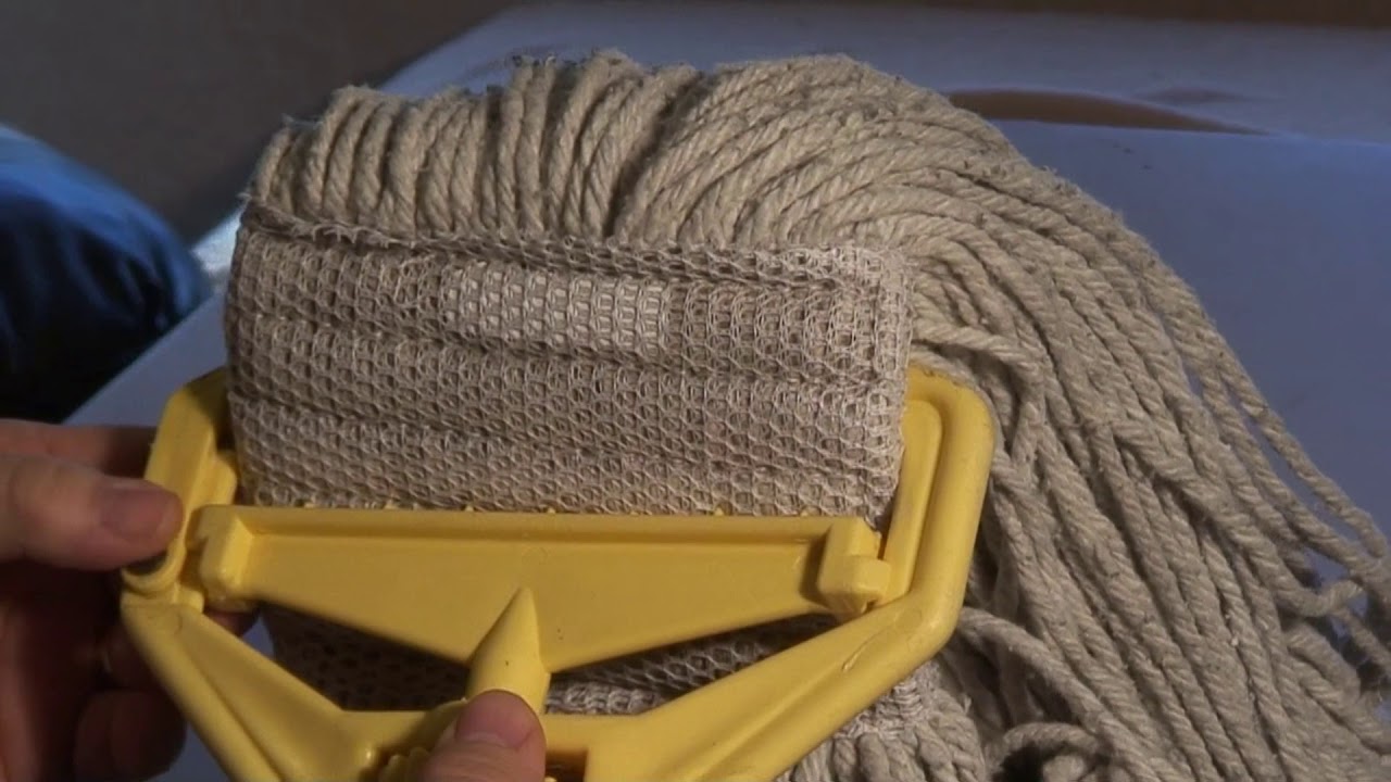 Yellow Mop handle