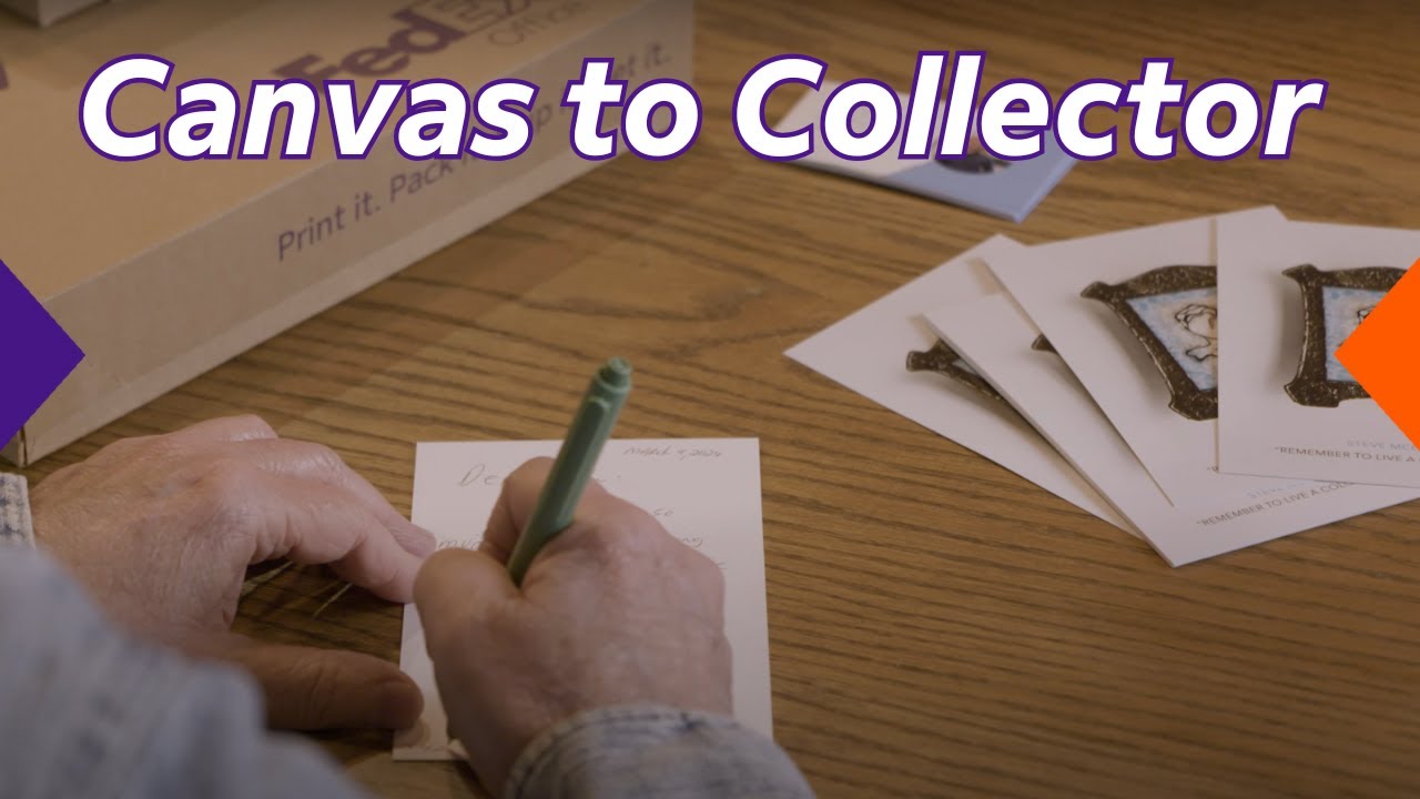 Canvas to Collector| Discover How Steve McElroy Packs and Ships His Art with FedEx Office