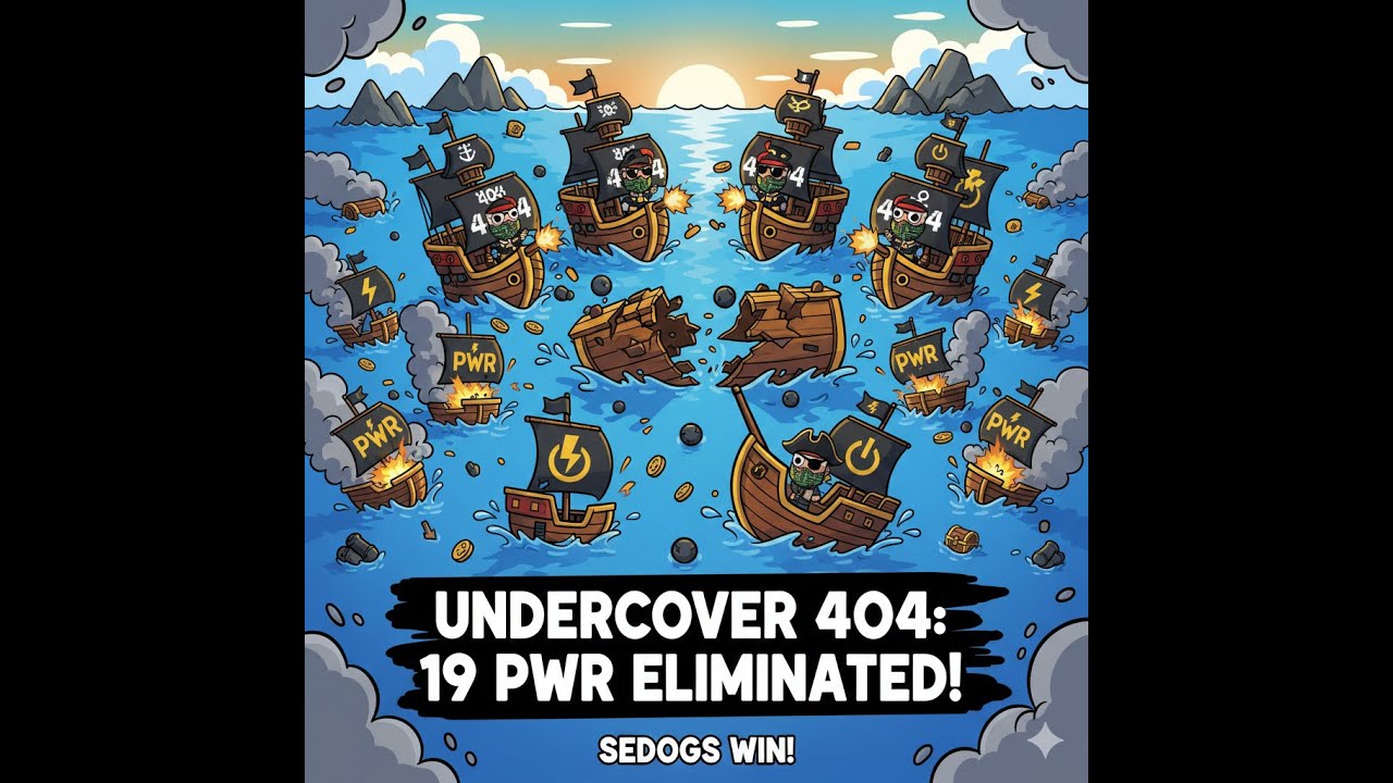 Krew Challenge | 404 Undercover Raid 🚨 3 Seadogs vs 15 PWR!